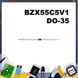 BZX55 Diodes &amp; Rectifiers DO-35 5.1 V -55°C TO 175°C  BZX55C5V1 onsemi / Fairchild 10-4-29