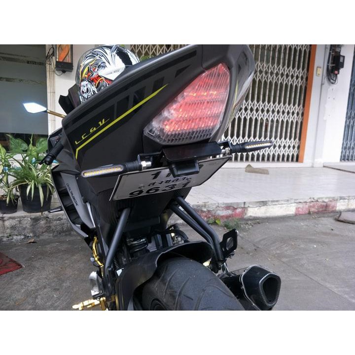 ท้ายสั้น พับได้ เเม่เหล็ก +เเถมไฟเลี้ยวเเต่ง1คู่+ รีเลย์CB/ CBR 650F - CBR150/ CBR250/CBR300  M SLAZ