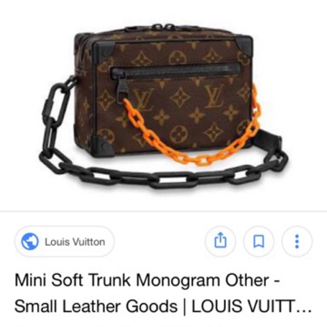 Used : Louis Vuitton Mini Soft Trunk Monogram งานHi end