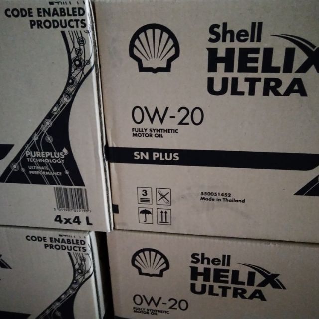 น้ำมันเครื่อง shell helix ultra 0w20 น้ำมันเครื่อดีที่สุดของเชล