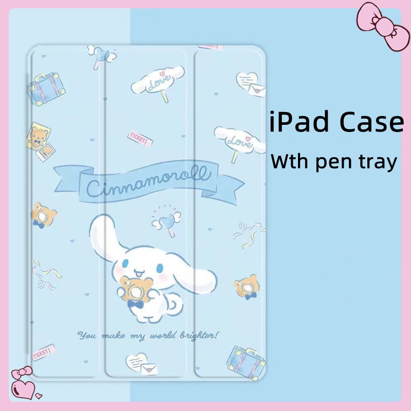 เคสไอแพด Cinnamoroll ipad gen9 Air5 air4 10.9inch การ์ตูน เคส ipad gen8 ipad air Gen7 mini6 case ipad mini Gen6 10.2 9.7 Pro 11