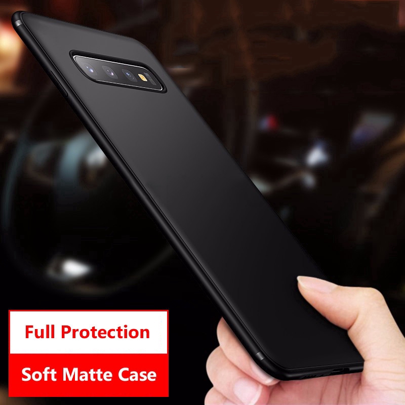 เคสโทรศัพท์มือถือ ซิลิโคนนิ่ม เนื้อด้าน บางพิเศษ สำหรับ For Samsung Galaxy S10 5G S10e S10 Plus
