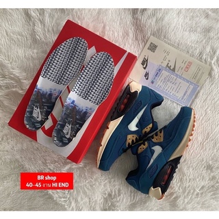 รองเท้าผ้าใบรองเท้าผู้หญิงผู้ชาย รองเท้าของ Nike air max 90 High endอุปกรณ์กล้องใบเสร็จใบเซอร์สินค้าจัดส่งตรงปก 100%