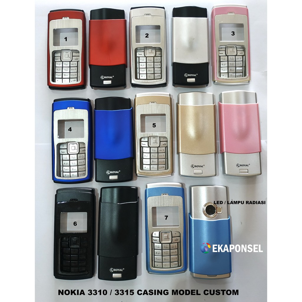 เคส Nokia 3310/3315 ANTI Radiation LED CUSTOM MODEL