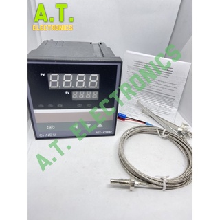 ถูกสุด!!! ร้านแนะนำ Temperature Controller REX-C900FK07 RELAY SSRพร้อมสายเทอร์โมวัดอุณหภูมิ