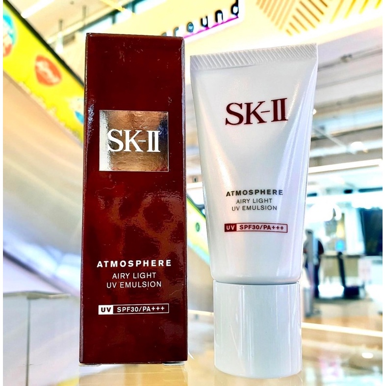 SK-II Atmosphere Airy Light UV Emulsion SPF30 PA+++ 30g (ของแท้100%)