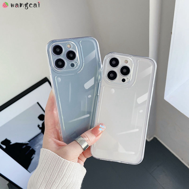 สําหรับ Xiaomi 14 14T Poco F6 X6 Pro M6 4G 5G เคสโทรศัพท์โปร่งใสใสธรรมดาง่ายกันกระแทก Soft TPU ปลอกกรณีปกหลัง
