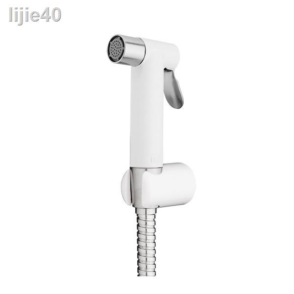 🔥 ส่วนลด 50%🔥 ▤◈HOY ชุดหัวฉีดชำระ ABS สีขาว สายชำระ สแตนเลส ครบชุด FXHOY-0040WS