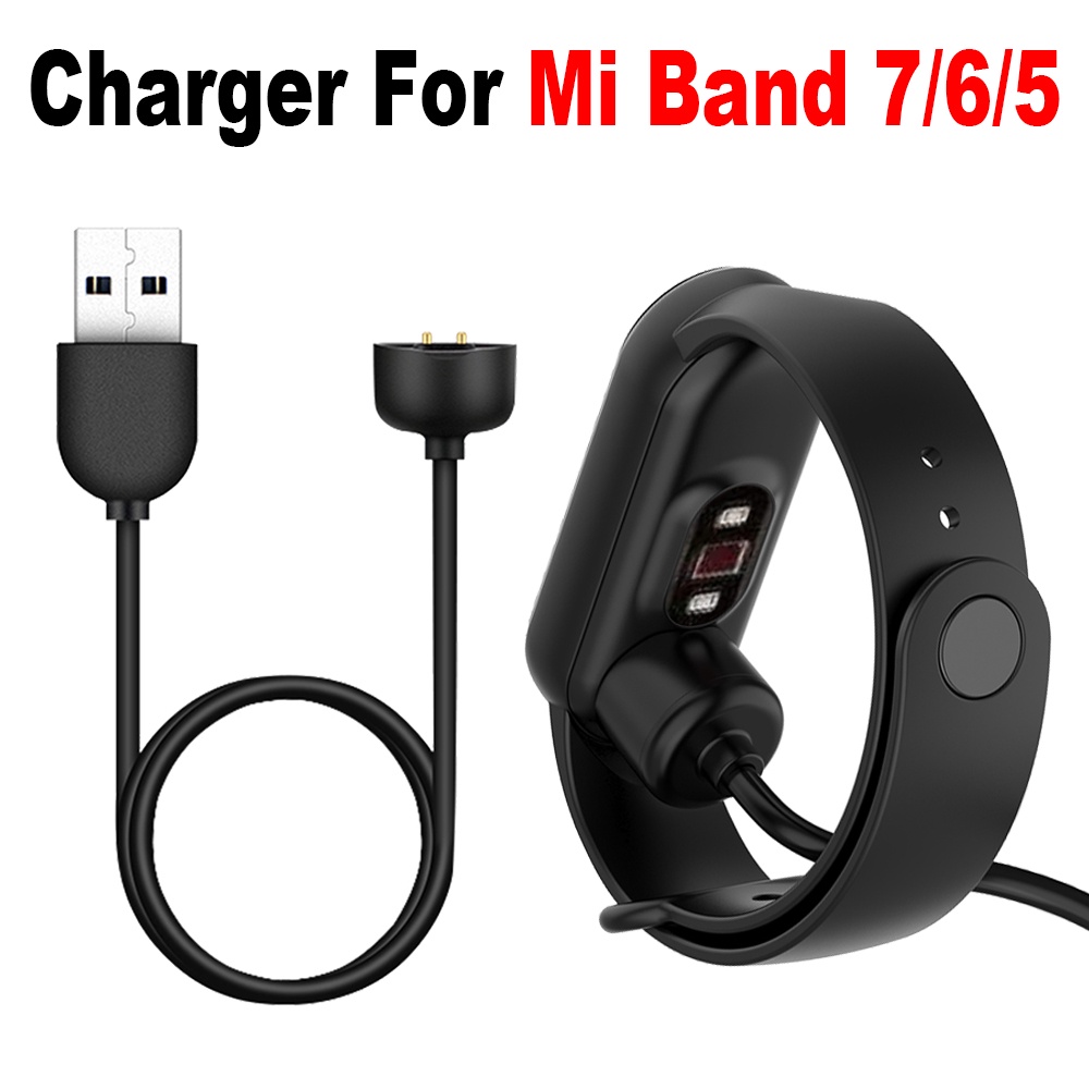สายชาร์จ USB อะแดปเตอร์ชาร์จอุปกรณ์เสริมสําหรับ Xiaomi Smart Band 10 9 8 / Mi Band 6 5
