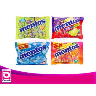 MENTOS ลูกอมเมนทอส 100 เม็ด (มีหลายรสให้เลือก)