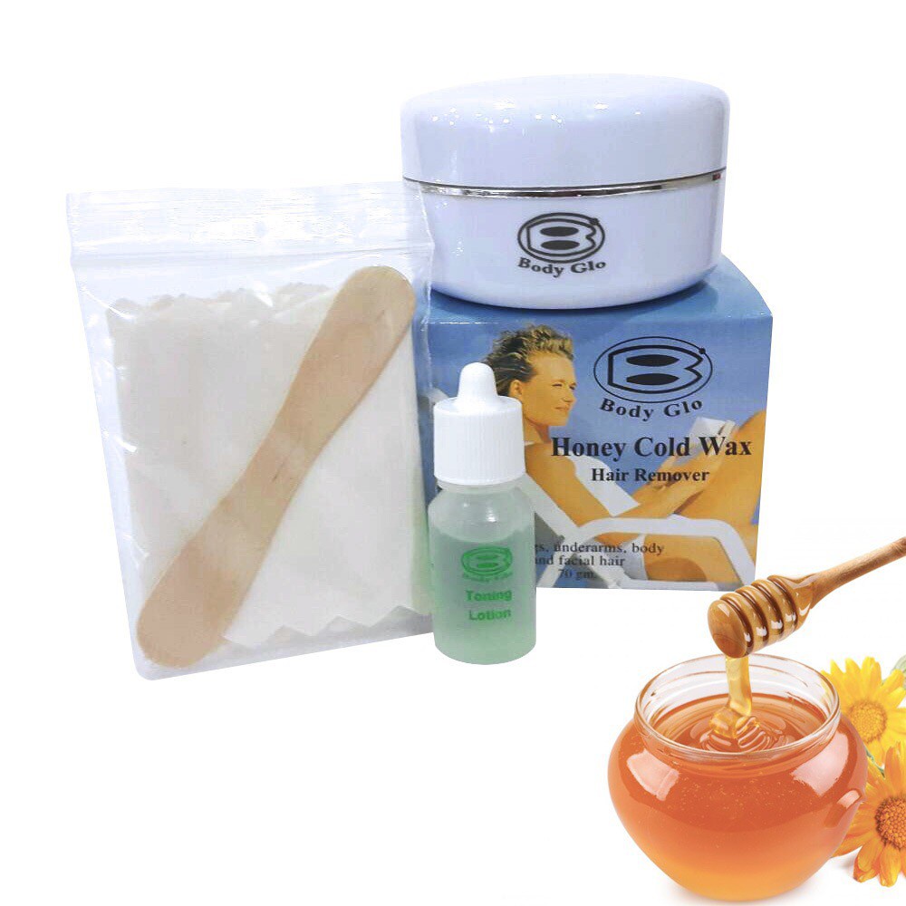 🐝🍯Body Glo Honey Cold Wax Hair Remover แว็กซ์ขี้ผึ้งเย็นกำจัดขน🐝🐝