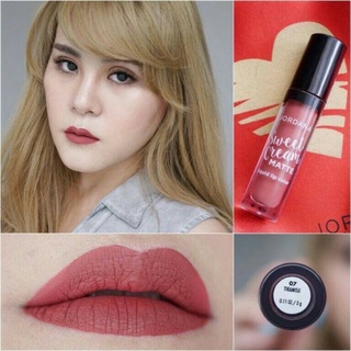 🔥Jordana จอร์ดานา Sweet Cream Matte ลิปแมทท์ ลิปครีม จอร์ดาน่า เนื้อแมท ติดทน🔥