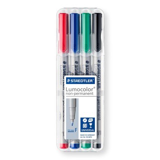 ปากกา STAEDTLER Lumocolor non-permanent 4 สี