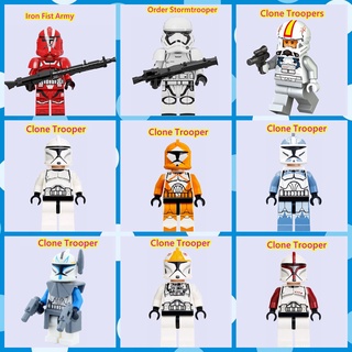 บล็อกตัวต่อเลโก้ รูป Clone Troopers ขนาดเล็ก ของเล่นสําหรับเด็ก