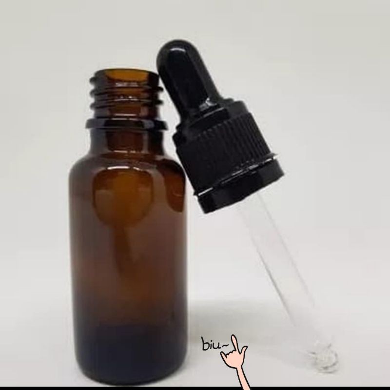 ขวดแก้วสีน้ําตาลอําพัน 20ml / 20ML ขวดปิเปต