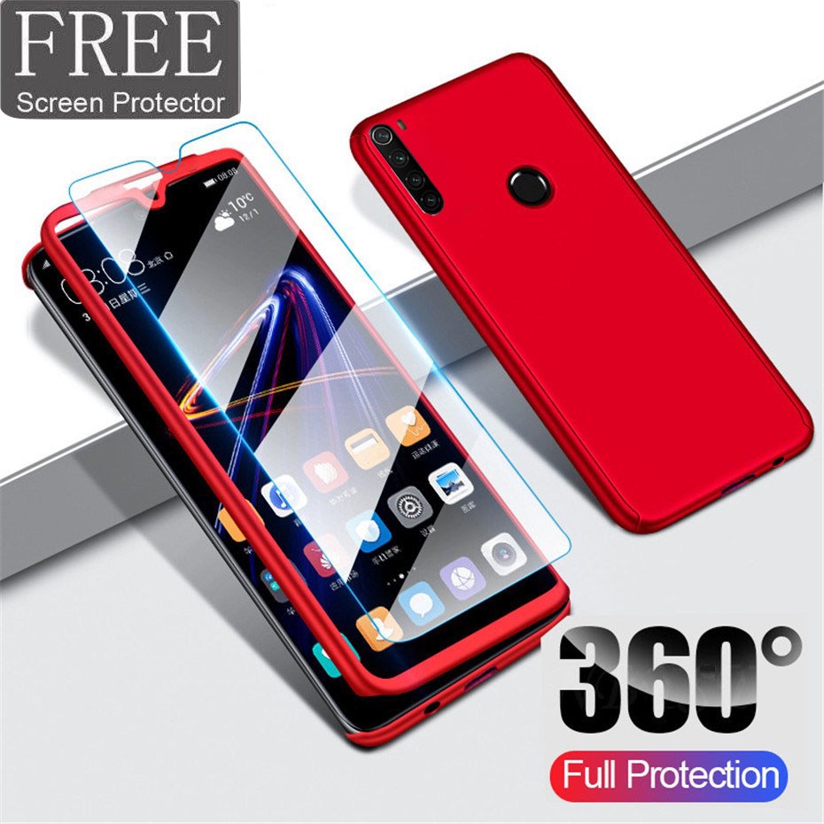 xiaomi mi play cc 9 redmi note 8 pro go 7a 8 t 360 องศาเคสป้องกันรอยหน้าจอและหลัง
