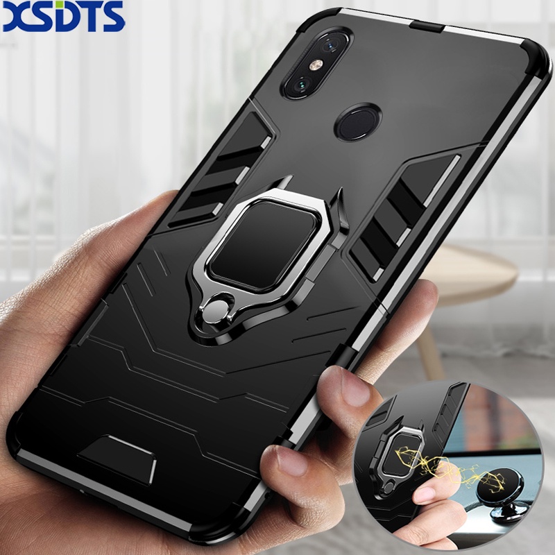 เคสโทรศัพท์มือถือกันกระแทกพร้อมวงแหวนสําหรับ Xiaomi Mi Max2 Max3 Mix2 2S Mix 4 Mix2 Max2 Max3 Mi A1 