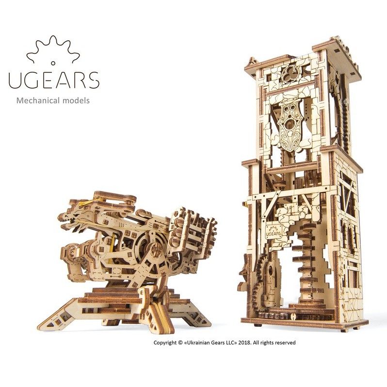 UGEARS: Archballista-Tower [3D Wooden Puzzle]