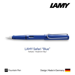 Lamy Safari Blue Fountain Pen - ปากกาหมึกซึมลามี่ซาฟารี สีน้ำเงิน