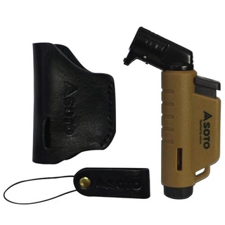 Soto Leather Case &amp; Micro Torch Set (Limited) เซ็ตหัวพ่นไฟเอนกประสงค์ขนาดเล็ก แบบหัวงอ พร้อมเคสหนัง