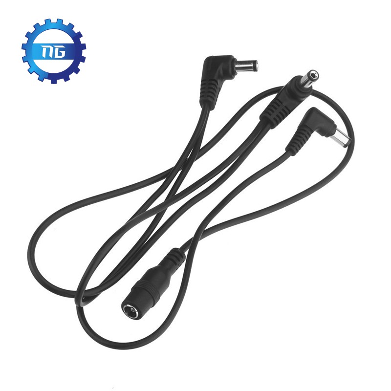 Vitoos 3 วิธี Electrode Daisy Chain Harness สายทองแดงสําหรับกีตาร์ Power Supply อะแดปเตอร์ Splitter 