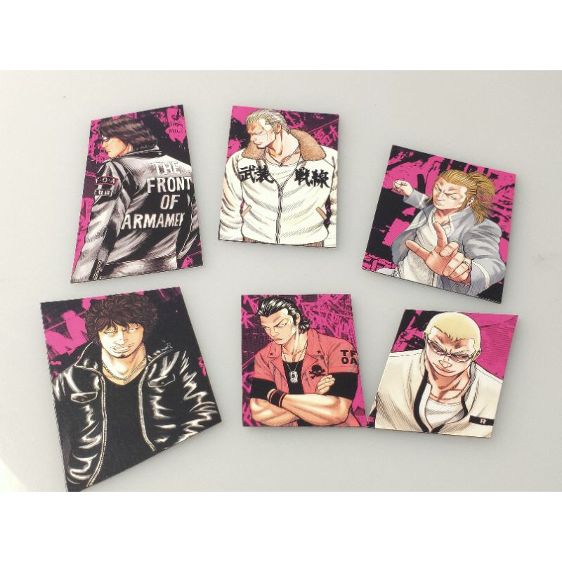 CROWS  × WORST  MAGNET SHEET ( เรียกเขาว่าอีกา) พร้อมส่ง - รูปที่ 2