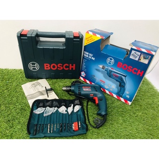 Bosch สว่านกระแทก 3 หุน GSB 10 RE  500W ปรับซ้าย-ขวาได้ #06012161K0