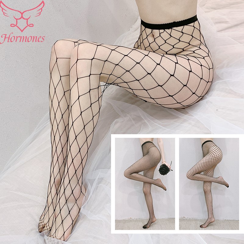 Hormones   ถุงน่อง เซ็กซี่ ถุงน่องตาข่าย ขนาดตาข่ายต่างๆ ใส่สบาย พร้อมส่งจากไทย(H8817) – โปรปัง