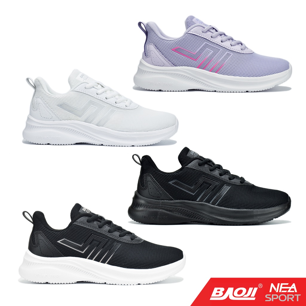 [ลดอีก10% โค้ด DDX10MAYW2] BAOJI 850 Take It Easy  รองเท้าผ้าใบ บาโอจิ แท้ ผู้หญิง