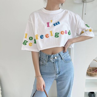 เสื้อครอบลาย  Feelgood   น่ารักสดใส พร้อมส่ง