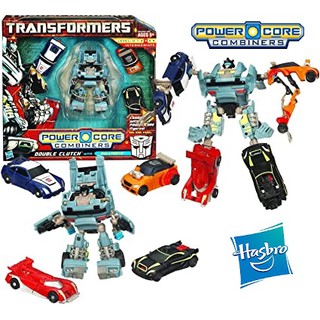 TRANSFORMERS 2010 : POWER CORE : AUTOBOT DOUBLE CLUTCH with RALLYBOTS สินค้าจาก HASBRO แท้ 100%