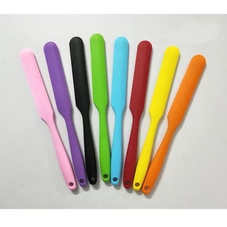 🌈ส่งฟรี🌈 สปาตูล่าซิลิโคน มีหลายสี Spatula สปาตูล่า มีดทาครีม มีดปาดเนย สปาตูล่าปาเค้ก ไม้พาย ไม้พายซิลิโคน