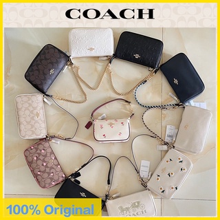 Coach C4233 C3356 C4653 กระเป๋าสะพายข้าง กระเป๋าผู้หญิง กระเป๋าถือ ถุงไพ่นกกระจอก