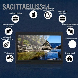 Sagittarius314 หน้าจอมอนิเตอร์ Ips 10.1 นิ้ว มุมกว้าง 178 องศา พร้อมอินเตอร์เฟซ Hdmi Vga Av 100-240V