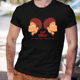 เสื้อยืดแขนสั้นลําลอง ผ้าฝ้าย 100% พิมพ์ลายการ์ตูนอนิเมะ Jujutsu Kaisen ed สไตล์สตรีท สําหรับผู้ชาย และผู้หญิงSize S-5XL