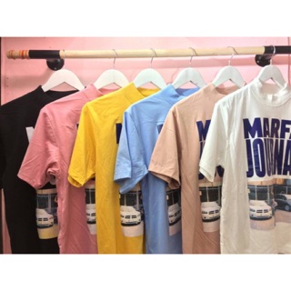 เสื้อยืดแนวโอเวอร์ไซส์ ลาย MARFA