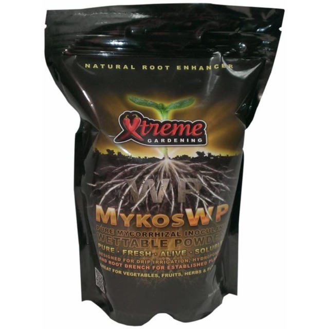 ผงเร่งราก mykos wp xtreme gardening [แบ่งขาย 10g] ของแท้100% นำเข้าจากอเมริกา เร่งโต ระเบิดราก เพิ่มผลผลิต บอนไซ แคคตัส