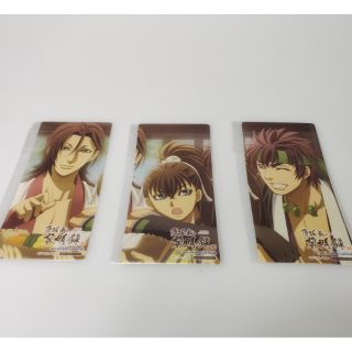 Hakuouki  บุปผาซามูไร   Mini Clear Poster. (ที่คั่นหนังสือแบบใส)