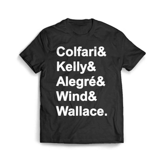 เสื้อผ้าผชเสื้อยืด พิมพ์ลาย Kelly Alegre Wind Wallace ColfariS-5XL