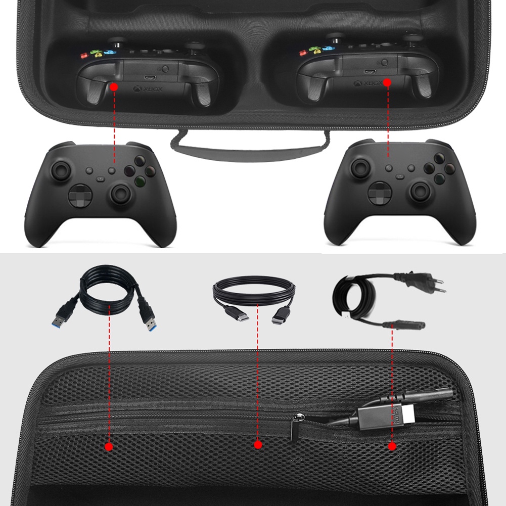 Hifylux VR Game Headset Bag Shockproof Hard Shell Protective Carrying ...