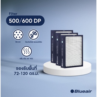 Blueair ไส้กรองอากาศ ซีรี่ย์ 500/600 DualProtection