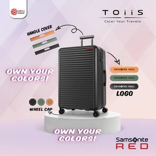 SAMSONITE RED กระเป๋าเดินทางล้อลาก ขยายได้ รุ่น TOIIS C ขนาด 28 นิ้ว HARDSIDE SPINNER 75/28 EXP TSA LOCK