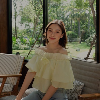 Mimi Jones (มีมี่ โจนส์) - Stella Off Shoulder Top (mimi023)