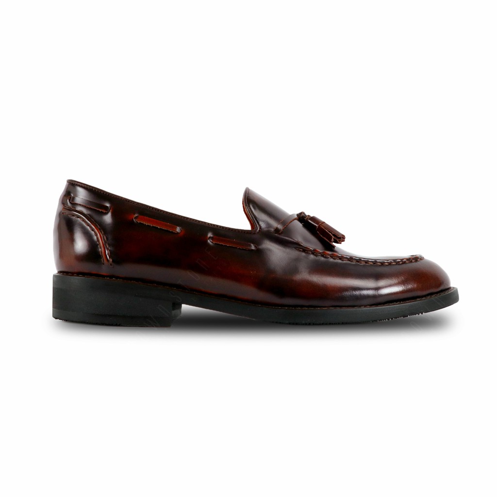BROWN STONE LOAFERS MOC TOE COLLECTION
