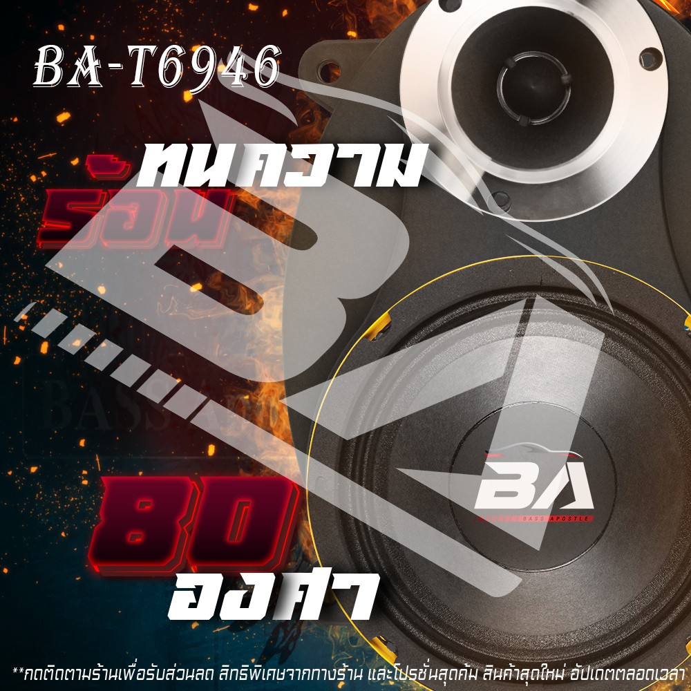 BA SOUND ฐานรองลำโพง 6x9 นิ้ว BA-T6946【จำนวน 1 คู่】 สเปย์เซอร์รองลำโพง 6x9นิ้ว แปลง ลำโพง6.5 นิ้ว + ทวิตเตอร์ 4 นิ้ว - รูปที่ 7