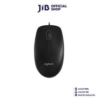MOUSE (เมาส์) LOGITECH USB B100 (BLACK)