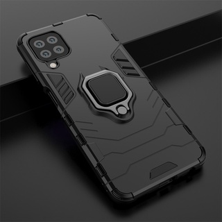 Samsung Galaxy A22 4G เคส พลาสติกแบบแข็ง Silicone Hard Plastic Armor Back Phone Cover Galaxy A22 5G A32 A52 A72 A01 A02 กรณี ฝาครอบ Case Shockproof