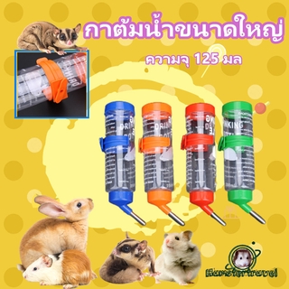 125 ml อุปกรณ์สัตว์เลี้ยงขนาดเล็กหนูแฮมสเตอร์กาต้มน้ำทองหมีหนูตะเภาหมูดื่มขวดน้ำSH