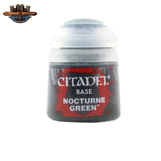 [P360พร้อมส่ง] Citadel : BASE : NOCTURNE GREEN  สีอะคริลิคสำหรับทาโมเดล