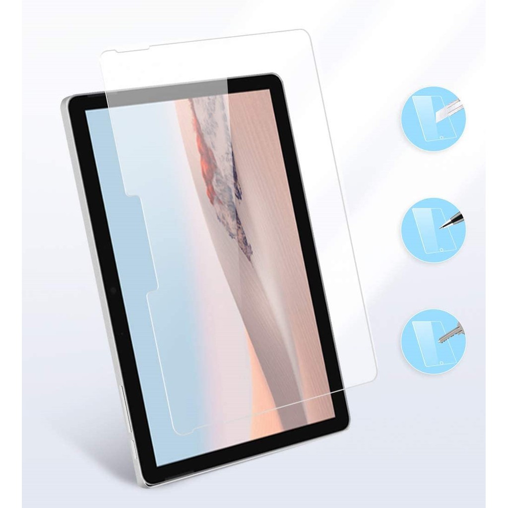 ฟิล์มกระจก นิรภัย เต็มจอ ไมโครซอฟท์ เซอร์เฟสโก Tempered Glass Screen Protector For Microsoft Surface Go (10.0")
